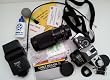 Canon AE-1 35mm FILM SLR Camera w/ Extra Lenses and Accessories