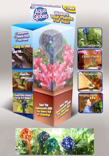 Aqua Globes Watering Bulbs 2-pk.