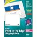 Avery Print-to-the-Edge Shipping Labels for Color Laser Printers and Copiers, 3.75 x 4.75 Inch, Pack of 100 (6878)