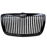 04 05 06 07 08 CHRYSLER 300 300C Front Grille Vertical Style Black by Generic Product