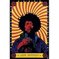 Jimi Hendrix Poster - Psychedelic (24x36")