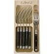 Black Handles Laguiole Verdier Heavy Duty Boxed Salad Forks