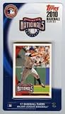 2010 Topps Washington Nationals Limited Edition 17 Card Factory Sealed Team Set