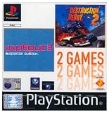 PSone Twin Pack: Wipeout 3/Destruction Derby 2