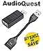 AudioQuest Jitterbug USB Filter Bundle with AudioQuest DragonTail USB 2.0 Extender - Black