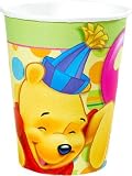 Pooh 1st Birthday Cups