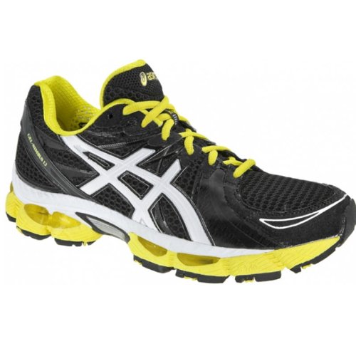 Asics Gel-Nimbus 13 Men Laufschuhe black-white-yellow - 47