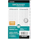 Day Runner Monthly Planning Pages 2016, 12 Months, Loose-Leaf, Size 3, 3.75 x 6.75 Inches (063-685Y)