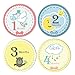 Baby Monthly Stickers by Baby Epic | Best Milestones for Newborn Boy & Girl | Unique Baby Shower Gifts