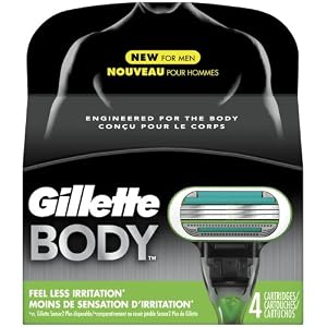 Gillette Body Cartridge 4 Count
