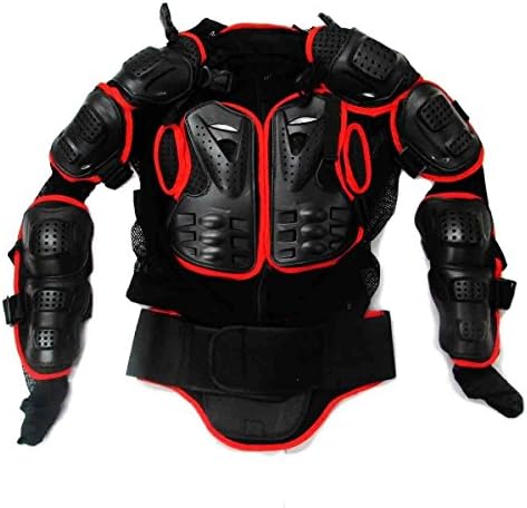 Motorcycle Accessories Racing Enduro Body Armor Spine Chest Protection Gear Motocross Red Sport Jacket Size XL For 2007 2008 2009 2010 Aprilia SHIVER/GT
