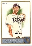 2011 Topps Allen & Ginter Baseball Card # 255 David Price - Tampa Bay Rays - In a Protective Display Case!