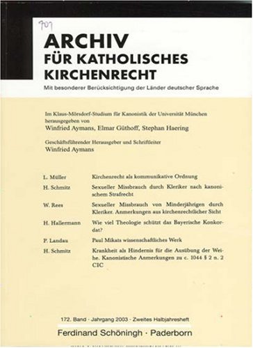 Archiv für katholisches Kirchenrecht