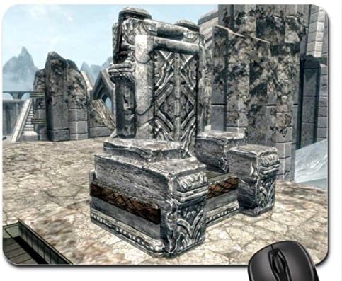 Snow elf throne Mouse Pad, Mousepad (Monuments Mouse Pad)