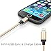 iOrange-E Lightning USB & Data Sync Braided Cable for iPhone 6 6 Plus 5S 5C 5, iPad Air, iPad 4th Gen, iPad Mini, iPad Mini with Retina Display, iPod Touch 5th Gene and iPod Nano 7th Gen - Gold