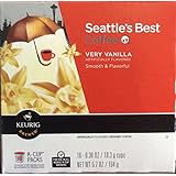 Seattle's Best Coffee Very Vanilla Smooth & Flavorful K-cup 16 Packs