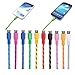 3ft 6ft 10ft Braided Fabric Micro USB Data&Sync Charger Cable Cord For Android Phones Samsung HTC Blackberry LG