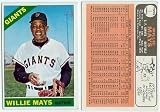 Willie Mays 1966 Topps Baseball Card - MLB Cards