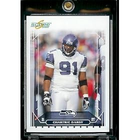 2006 Score Factory Set Single Card # 319 Chartric Darby (RC) Rookie Card - Seattle Seahawks - NFL Football Cards