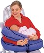 Leachco Natural Boost - Adjustable Nursing Pillow - Denim