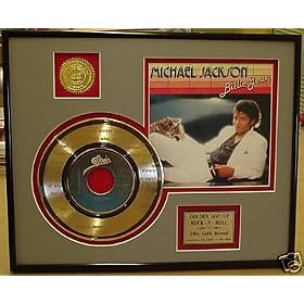 Michael Jackson Gold Record