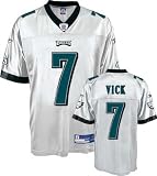 Michael Vick White Reebok NFL Replica Philadelphia Eagles Youth Jersey