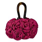 Rosette Bag (Fuchsia)