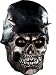 Search : New Adult Biker Demon Skull Halloween FULL Costume Mask Adult Standard