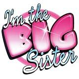 Toddler Gildan T-Shirt : Im the Big Sister - Sibling New Baby