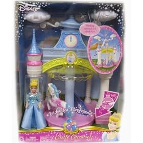 Disney Princess Cinderella Castle Carousel Enchanted Playground by 