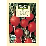 Seeds of Change Certified Organic Radish, Cherry - 3 grams, 250 Seeds Pack
