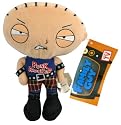 Family Guy - Stewie plush Doll 6 Inch Punk Rocker