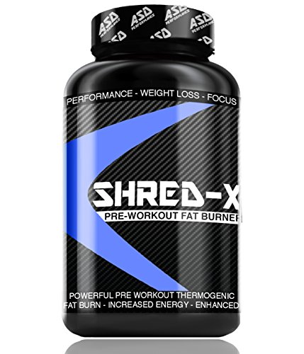Fat Burner SHRED-X (Powerful Pre Workout Thermogenic