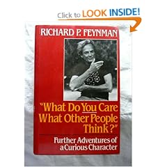 "What Do You Care What Other People Think?"