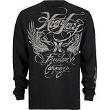 HURLEY La Fuerte Mens Long Sleeve T-Shirt - Black
