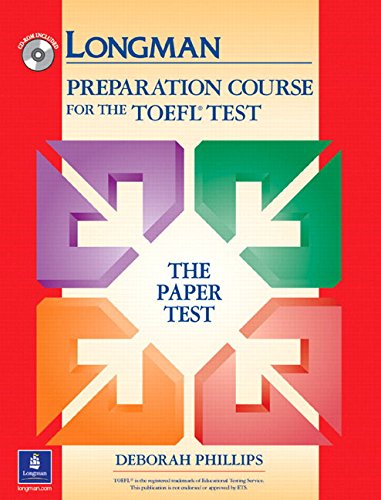 longman preparation course for the toefl test and cd rom
