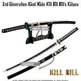 Handmade Kill Bill Bills Samurai Katana Sword Leather