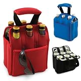 Metro Six Pack Insulated Holder (Red)