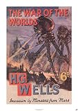 The War of the Worlds by H.G. Wells Education Poster Print, 24x34