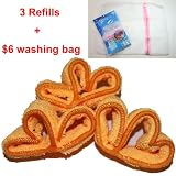 Premium Microfiber Blinds Cleaner Refills 3 Will Longer Fiber + Washing Bag