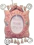 Pink & Silver "Prima Ballerina" Picture Frame Christmas Ornament #W7112