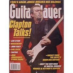 Guitar Player Magazine June 2001Issue 377 35 No. 6 Eric Clapton by Michael Molendo
