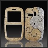 Check Out Black Swirl on Gold Silver Cristalina crystal bling case cover for Samsung R350 R351 Link Freeform for $14.95 51QnDYY4n7L. SL160 Check Out Black Swirl on Gold Silver Cristalina crystal bling case cover for Samsung R350 R351 Link Freeform for $14.95
