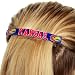 Kansas Jayhawks Ladies Royal Blue 2-Pack Team Logo Jumbo Barrettes