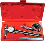 6'' 0.001'' INCR AND 1'' 0.0001'' INCR CALIPER 3-PIECE SET
