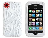 Tattoo Splash Case for Apple iPhone 3G / 3GS (White)