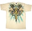 Miami Ink Dangerous Religion Mens Beige T-shirt