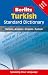 Turkish Berlitz Standard Dictionary