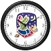 Moslem or Muslim Woman in Prayer Wall Clock by WatchBuddy Timepieces (Hunter Green Frame)