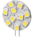 Goobay LED-Chip f&uuml;r G4 Lampensockelmit 10 SMD LEDs, Leuchtfarbe warm weiss LED G4S warm wei&szlig; 10 SMD5050 LED 140LM